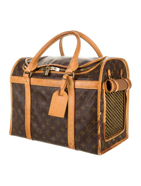 louis vuitton dog carrier dupe|vintage louis vuitton dog carrier.